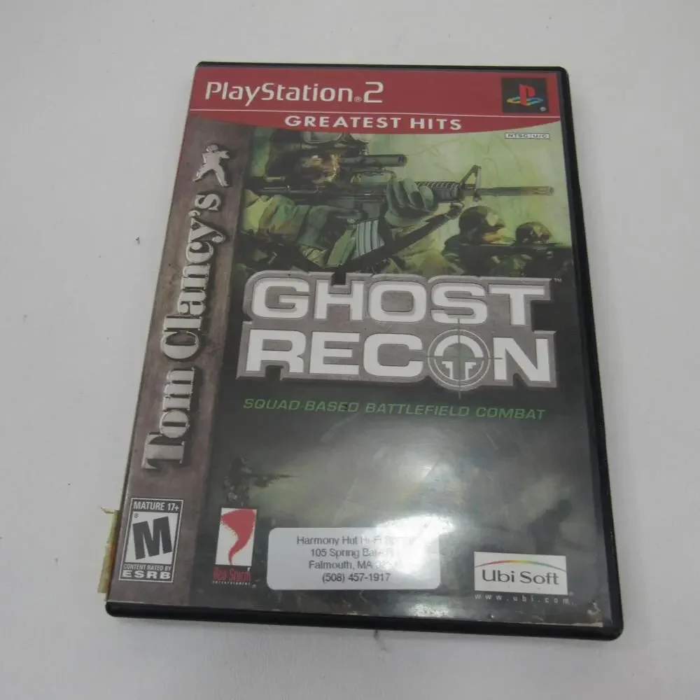 Tom Clancy's Ghost Recon (Sony PlayStation 2, 2002)‎ PS2  1